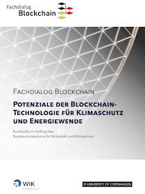 Cover der Publikation Blockchain Energiewende