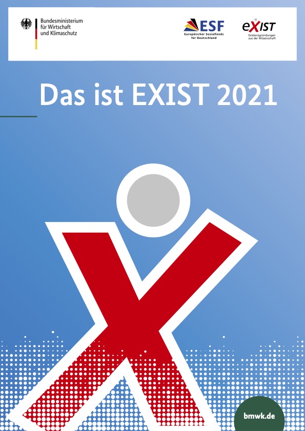 Cover des Berichts "Das ist EXIST 2021"