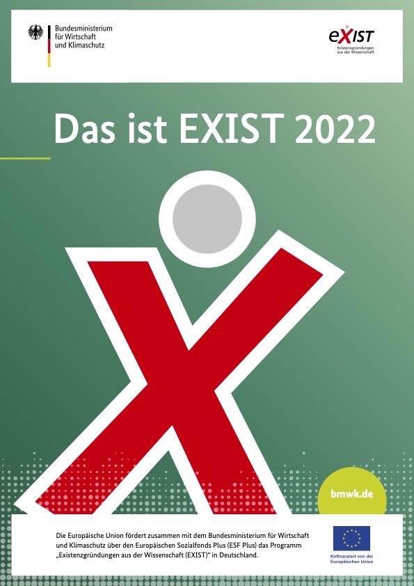 Cover des Berichts "Das ist EXIST 2022"