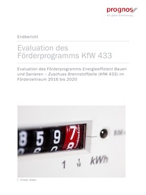 Cover Evaluation des Förderprogramms KfW 433