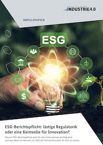 Cover der Publikation: ESG-Berichtspflicht
