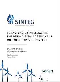 Cover SINTEG Evaluation Abschlussbericht 2022