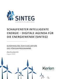 Cover SINTEG Evaluation Kurzfassung 2022