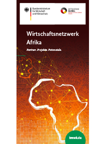 Cover der Publikation Wirtschaftsnetzwerk Afrika (Flyer)