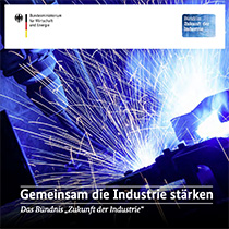 Cover der Publikation "Gemeinsam die Industrie stärken"