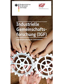 Cover der Publikation Industrielle Gemeinschaftsforschung (IGF)