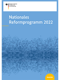 Cover der Publikation Nationales Reformprogramm 2022