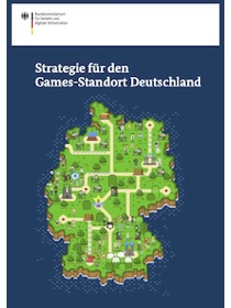 Cover der Publikation Strategie für den Games-Standort Deutschland