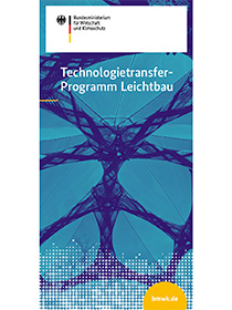 Cover der Publikation Technologietransfer-Programm Leichtbau
