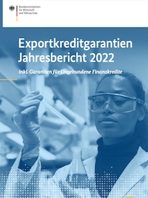 Exportkreditgarantien Jahresbericht 2022 Cover