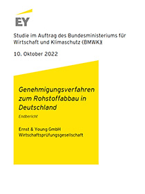 Cover der Publikation GutachtenGenehmigungsverfahrenzum Rohstoffabbau in Deutschland Endbericht