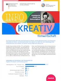 Cover der Publikation InfoKreativ Filmwirtschaft 2023