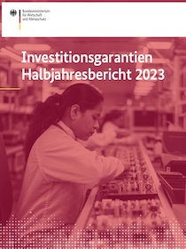 Investitionsgarantien Halbjahresbericht 2023 - Cover