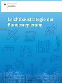 Cover der Publikation Leichtbaustrategie der Bundesregierung