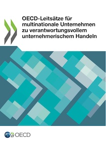 OECD‐Leitsätze für multinationale Unternehmen zu verantwortungsvollem unternehmerischem Handeln Cover