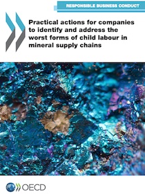 Practical actions for companies to identify and address the worst forms of child labour in mineral supply chains cover