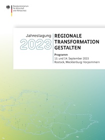 Programm Jahrestagung Regionale Transformation Gestalten 2023 Cover