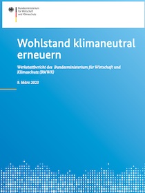 Cover des Werkstattberichts des BMWK