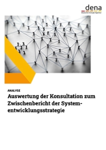 Cover der Publikation "Auswertung der Konsultation zum Zwischenbericht der Systementwicklungsstrategie"