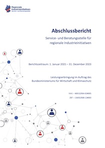 Cover Abschlussbericht Service- und Beratungsstelle für regionale Industrieinitiativen