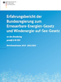 Erfahrungsbericht Erneuerbare-Energien-Gesetz Windenergie-auf-See-Gesetz Cover