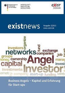 Cover der Publikation existnews: Business Angels – Kapital und Erfahrung für Start-ups