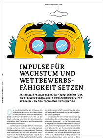 Cover der Publikation Schlaglichter der Wirtschaftspolitik "Impulse für Wachstum und Wettbewerbsfähigkeit setzen"