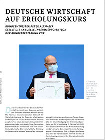 Cover der Publikation Schlaglichter der Wirtschaftspolitik "Deutsche Wirtschaft auf Erholungskurs"