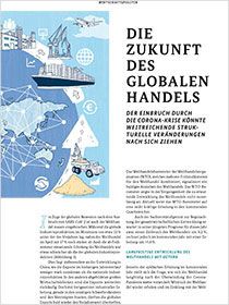 Cover der Publikation Schlaglichter der Wirtschaftspolitik "Die Zukunft des globalen Handels"