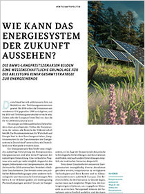 Cover der Publikation Schlaglichter der Wirtschaftspolitik "Wie kann das Energiesystem der Zukunft aussehen?"