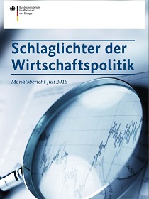 Cover der Publikation Schlaglichter der Wirtschaftspolitik