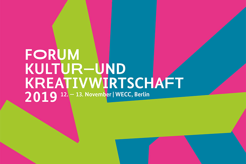 Forum Kultur- und Kreativwirtschaft Grafik mit Datum