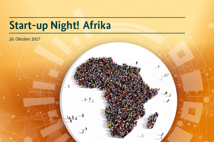 Keyvisual zu Start-up Night! Afrika