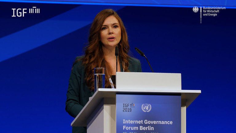 Screenshot aus dem Video Das Internet Governance Forum 2019