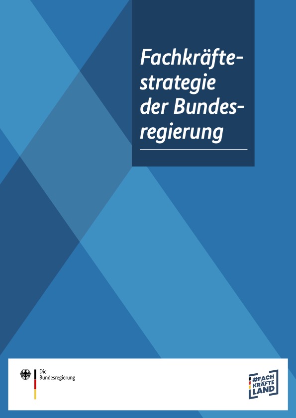 Cover der Publikation Fachkräftestrategie der Bundesregierung