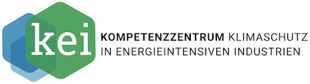 Logo "Kompetenzzentrum Klimaschutz in energieintensiven Industrien (KEI)"