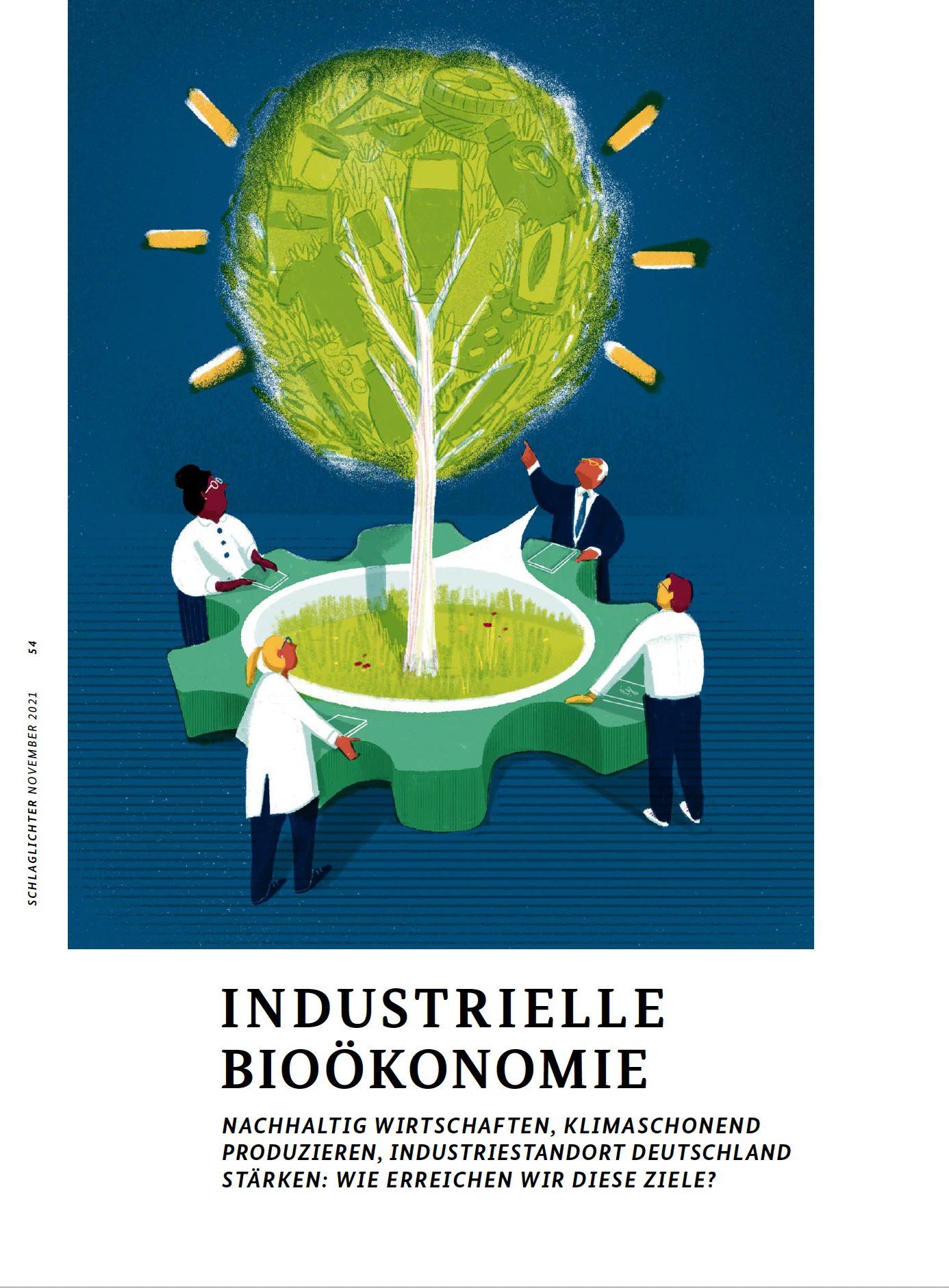 Coverbild Industrielle Bioökonomie