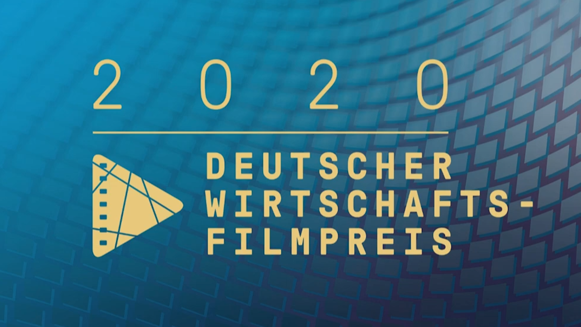 Deutscher Wirtschaftsfilmpreis 2020 – Die Preisverleihung (Livestream-Aufzeichnung)