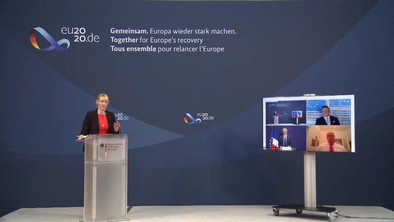 Pressekonferenz zur Europäischen Konferenz zur Batteriezellfertigung