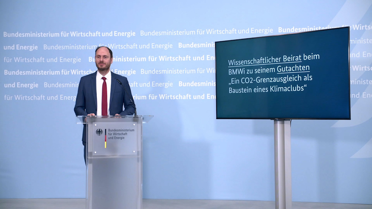 Pressekonferenz Wissenschaftlicher Beirat beim BMWi zum Gutachten "Ein CO2-Grenzausgleich als Baustein eines Klimaclubs"