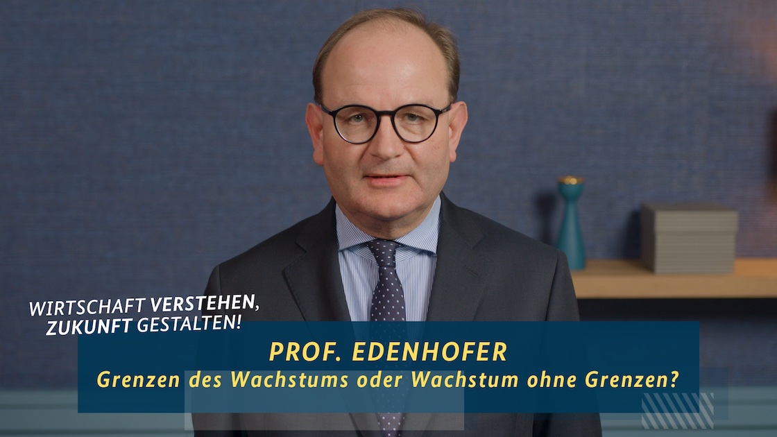 VIdeo-Standbild „Prof. Ottmar Edenhofer – Grenzen des Wachstums oder Wachstum ohne Grenzen?”