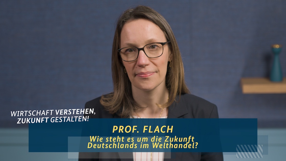 Video-Standbild „Prof. Lisandra Flach - Wie steht es um die Zukunft Deutschlands im Welthandel?”