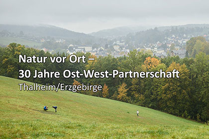 Screenshot aus dem Video Naturschutzverein Zwönitztal e.V.: „Natur vor Ort – 30 Jahre Ost-West-Partnerschaft“ | Thalheim, Erzgebirge