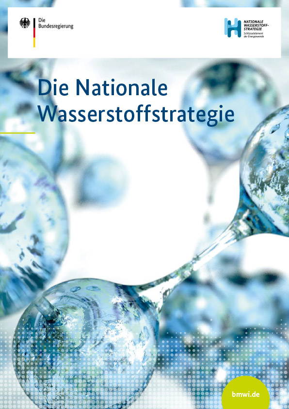 Cover der Publikation Die Nationale Wasserstoffstrategie
