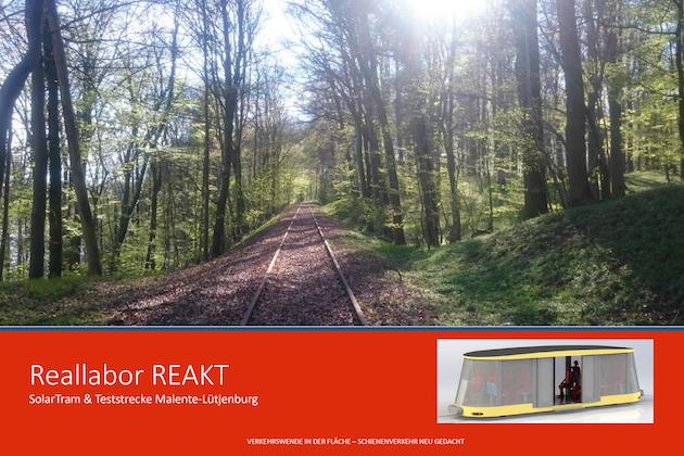 REAKT - innovativer Schienenverkehr auf stillgelegten Schienenstrecken in ländlichen Regionen