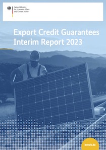 Export Credit Guarantees Interim Report 2023 Cover