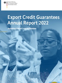 Export Credit Guarantees Annual Report 2022 Cover