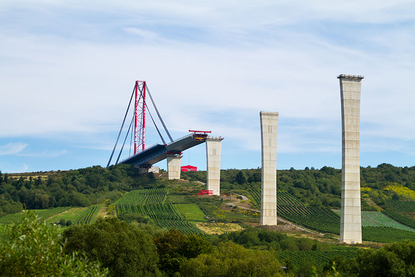 Bridge construction symbolizes public procurement