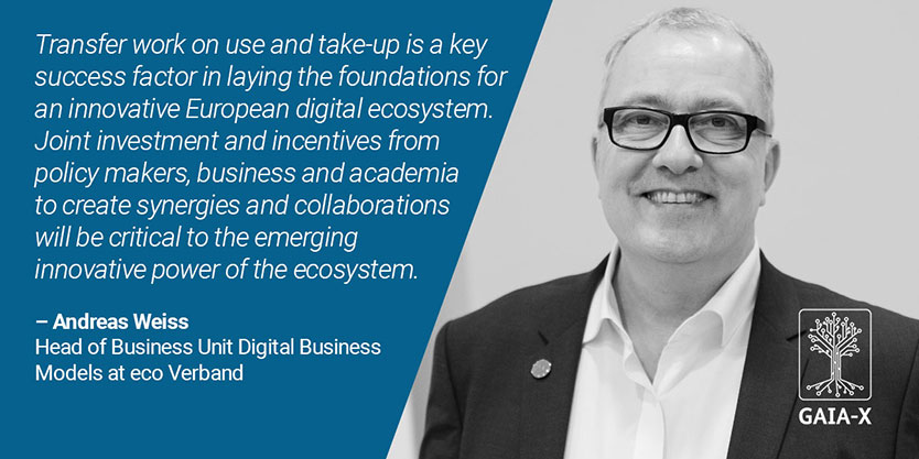 Andreas Weiss, Head of Business Unit Digital Business Models at eco Verband