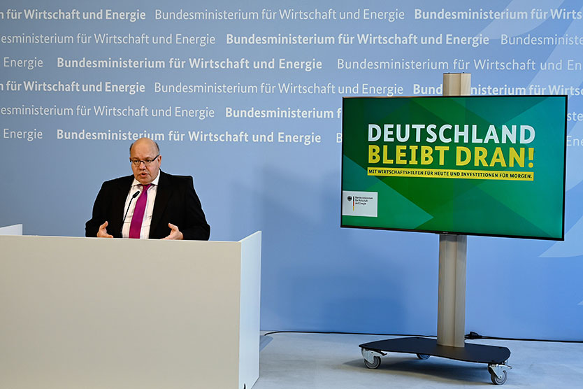Federal Minister for Economic Affairs and Energy Peter Altmaier   
